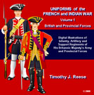 SAMPLE PLATE: Uniforms of the French and Indian War, 1754-1763